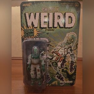 Ghostly Weird Stories Toxic Glow Action Figure - Green and White